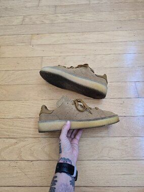 Kith x Clarks x Adidas | 8th Street Stan Smith Tan Suede Sneakers | MENS 8